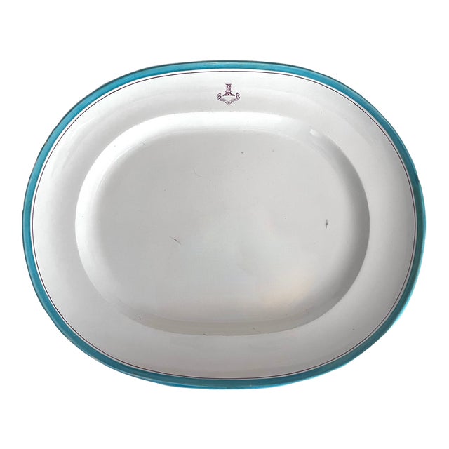 Antique Wedgwood 20" Turkey Platter-Thomas Goode, London For Sale