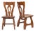 Chairs by Guillerme et Chambron, 1950s, Set of 6 For Sale
