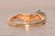 1980s The 135th Avenue: Vintage Natural Diamond Engagement Ring in Yellow Gold For Sale - Image 5 of 9