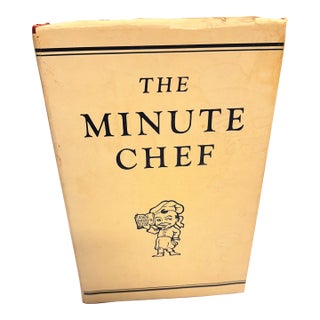 Vintage the Minute Chef Cook Book For Sale