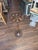 Metal Revolving Cast Iron Caddy on Stand For Sale - Image 7 of 7