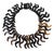 Monies Oversized Faux-Horn Resin Bib Choker Necklace For Sale