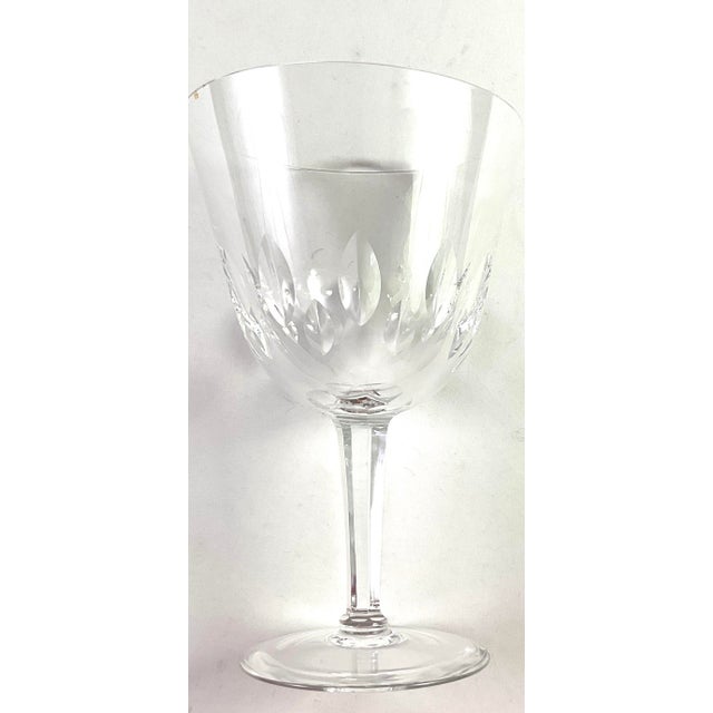 Mid 20th Century Mid 20th Century Orrefors-“ Imperial Crystal Stemware Collection”-Mouth Blown Crystal Wine/Water Goblets – Set of 11 For Sale - Image 5 of 7