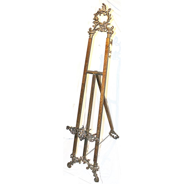 Bronze Rococo Easel Chairish