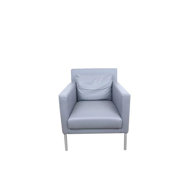 German Grey Jason 391 Chair from Walter Knoll For Sale