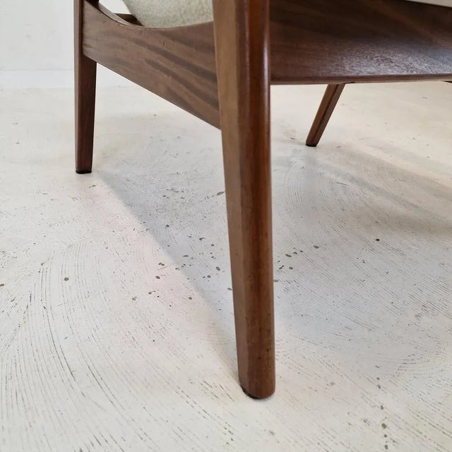 Teak Armchair by Louis Van Teeffelen for Wébé, 1960s For Sale - Image 12 of 13