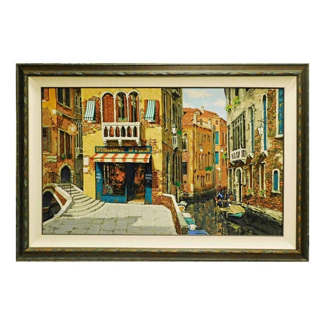 Viktor Shvaiko "Ristrante" 2000 Hand Signed With Custom Frame Make an Offer #49 For Sale