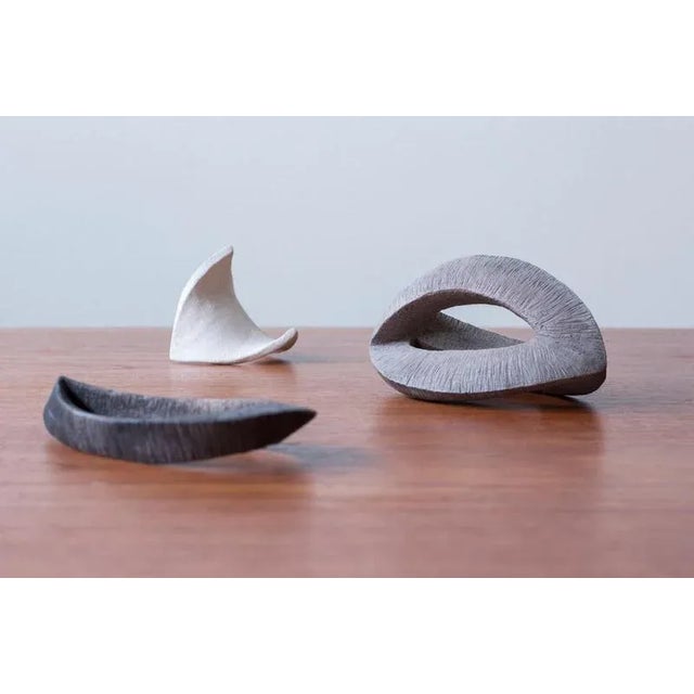 Danish Ceramic Pieces, Set of 3 For Sale - Image 3 of 8