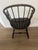 19th Century Wood Spindle Sac Back Windsor Farmhouse Armchair For Sale In Phoenix - Image 6 of 12