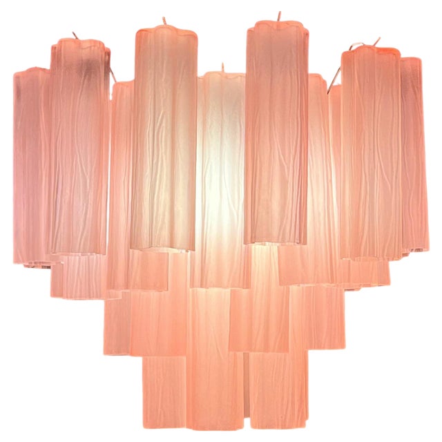 Murano Glass Tronchi Chandelier, 1980 For Sale