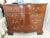 1980s Pair of Baker Mahogany Banded Chest / Nightstands For Sale - Image 5 of 5