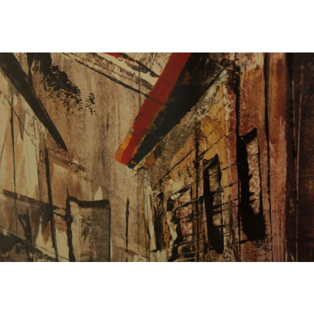 Black La Provence Gassin Fine Art Color Print of Urban Street Scene in Gassin, France For Sale - Image 8 of 13