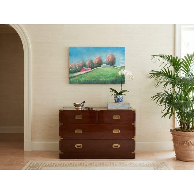 Vintage Painting: The Forgotten Harbor at Dusk For Sale - Image 12 of 12