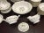 Antique White Vintage Fleur De Blanc Gardenia Dinnerware Set by Royal Jackson, Service for Twelve- 72 Pieces For Sale - Image 8 of 13