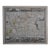 Antique German Geographical Map "Grossen Hayn" 1730 Engraved in Black With Color Highlights For Sale
