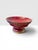 2020s Vintage Red Marble-Style Pedestal Elegant Compote Bowl With Ornate Brass Finish For Sale - Image 5 of 7
