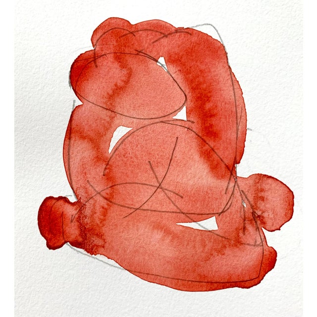 Part of a series of works on paper referencing the sculpture collection at the Met, gestures from around the world - Mali,...