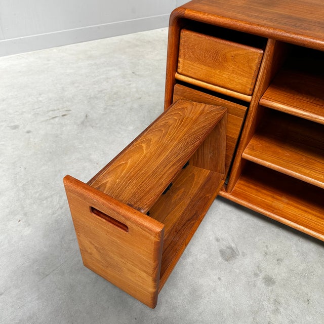 Vintage Danish Hifi Rack in Teak from Salin Nyborg, 1960s For Sale - Image 10 of 15