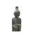 Chinese Black Gray Stone Standing Zen Harmony Decor Statues For Sale - Image 4 of 5