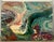 Richard Mann Richard Mann Abstract Acrylic Painting on Panel, 48" X 36", California, Circa 1980s For Sale - Image 4 of 13