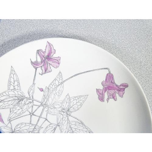 Vintage Plates in Porcelain, Set of 6 For Sale - Image 4 of 18
