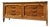 Vintage Thomasville Campaign-Style Dresser | Six-Drawer Walnut Chest For Sale