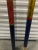 Cabin Pair of Vintage Wooden Rowing Oars From a Summer Camp in Indiana For Sale - Image 3 of 11