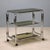 Vintage Silver Bar Cart, 1970s For Sale - Image 10 of 10
