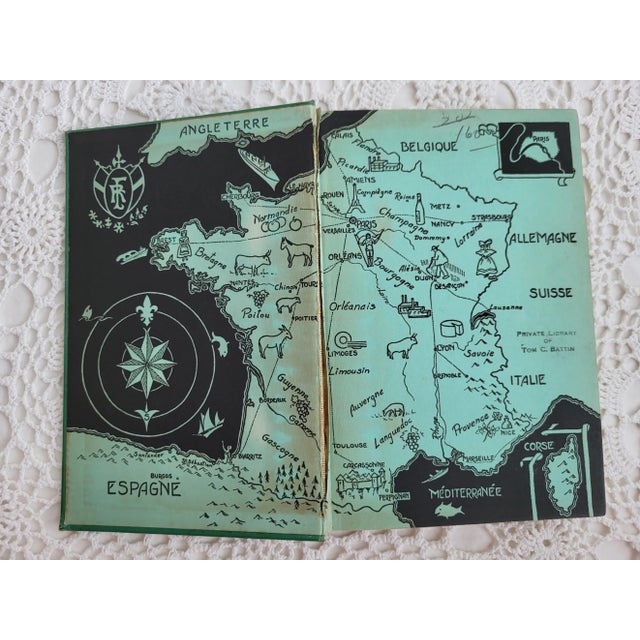 American 1938 Basic College French Textbook, University of Michigan For Sale - Image 3 of 12