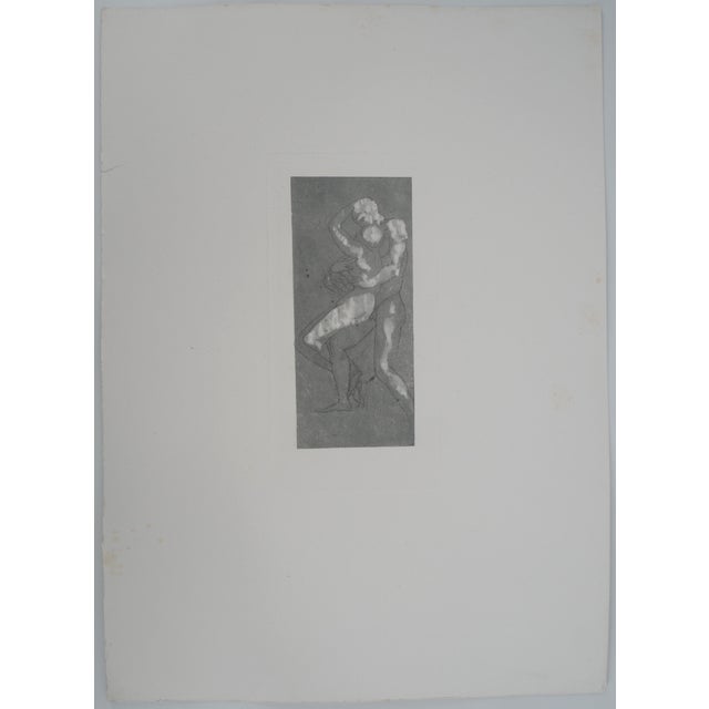After Auguste Rodin, Dance of Lovers, Engraving For Sale - Image 5 of 6