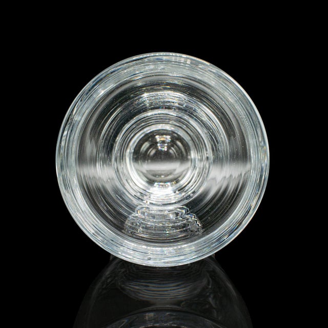 Glass 1970's Vintage Flower Vase For Sale - Image 7 of 12