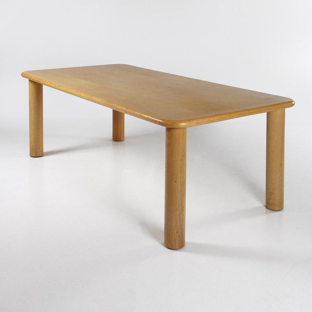 Forrestal Dining Table in Maple Wood by Marco Zanuso, 1970s For Sale - Image 15 of 15