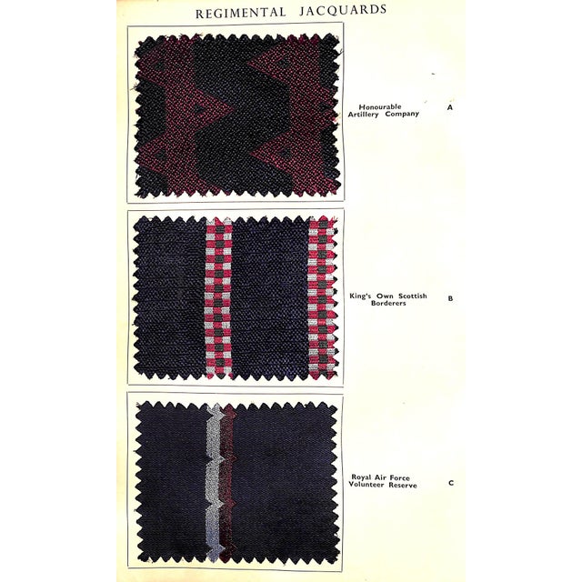 White Mid 20th Century Regimental Club & Old Boys' Colours Necktie Swatchbook For Sale - Image 8 of 18