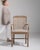 Brown 1900-1909 Oak Dining Chair with Upholstered Seat For Sale - Image 8 of 12