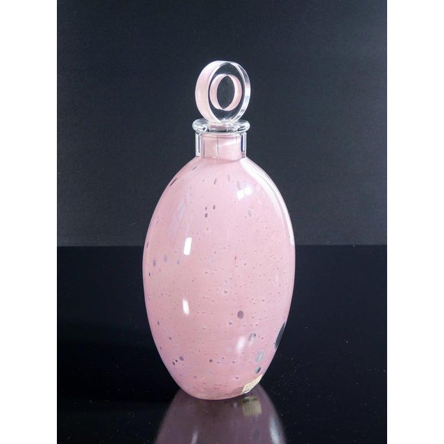 Blown Glass Vases by A. Barbini, Set of 2 For Sale - Image 11 of 18