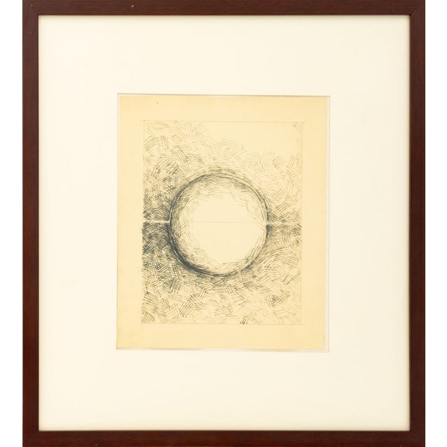Red Joseph Gardella Studies of a Circle Ink, 2 For Sale - Image 8 of 13
