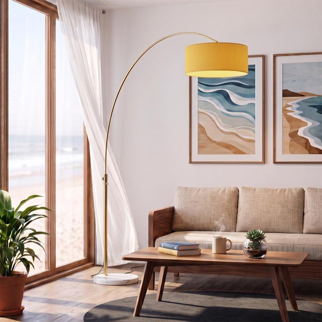 The lamp that makes a room feel finished - soft, glare-free light and a silhouette that floats above it all The Float Arc...
