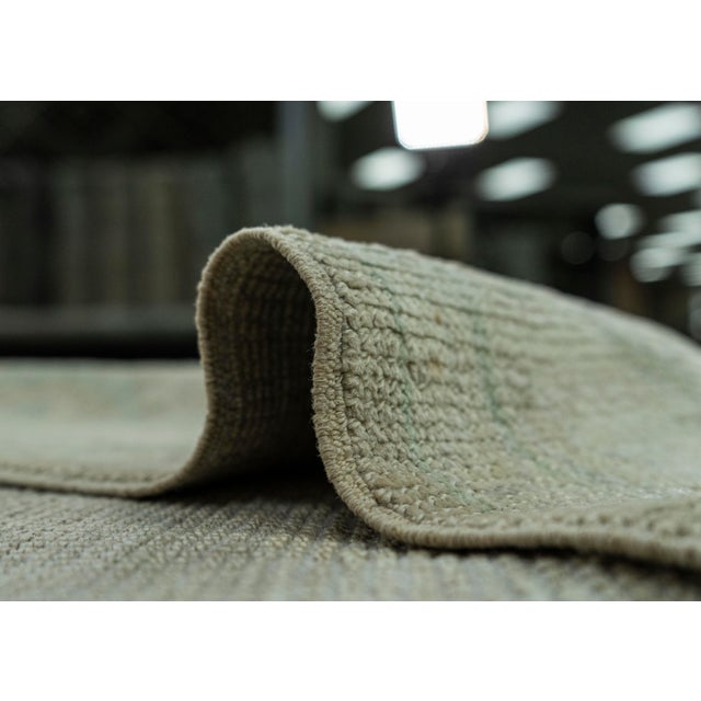 Textile Turkish Oushak Rug 5' x 7' #19423 For Sale - Image 7 of 8