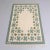 Swedish Flat Weave Rug in Soft Green Tones on Cream Background For Sale - Image 9 of 9