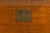 Brown 19th Century Oak Blanket Chest with Brass Hardware and Lateral Handles For Sale - Image 8 of 12