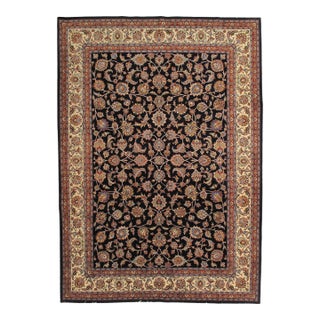 Antique Persian Mashad Rug 8'1" X 11'4" For Sale