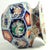 Oktagonal Imari Handpainted Japan Vase, 1890s For Sale - Image 6 of 13