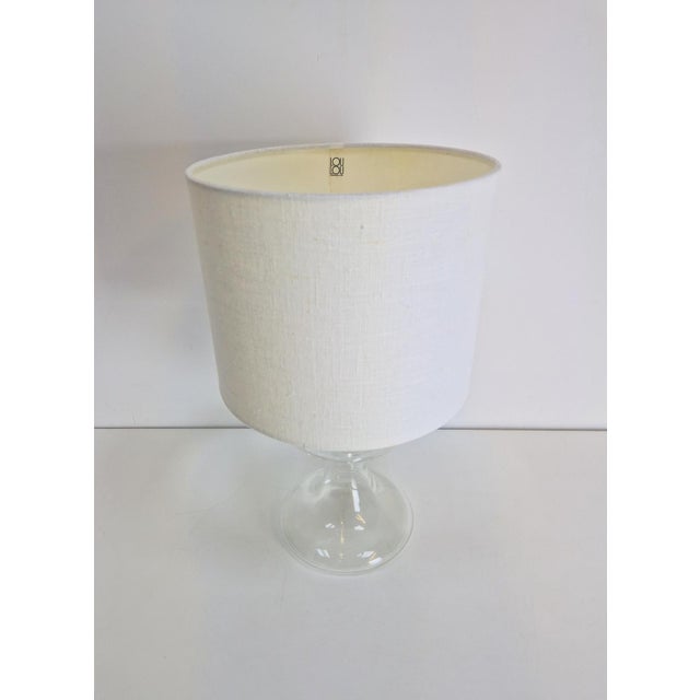 Vintage ML 1 Table Lamp in Glass by Ingo Maurer for M, 1960s For Sale - Image 3 of 11