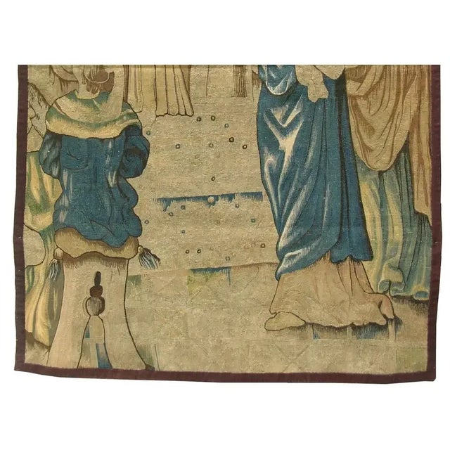 17th Century Biblical Brussels Tapestry For Sale - Image 4 of 9