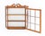 American Federal Style Pine Display Cabinet For Sale - Image 4 of 7