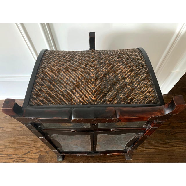 18th Century Rare Japanese Traveling Cabinet Oi Edo Period For Sale - Image 10 of 16