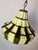 Cream Cream Green Ceramic Pendant Lamp For Sale - Image 8 of 11