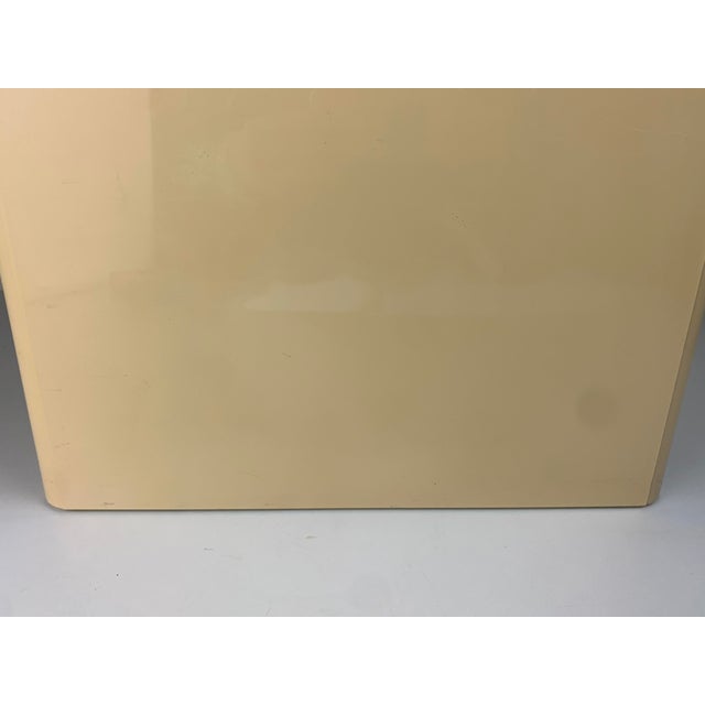 Beige Magazine Rack by Giotto Stoppino for Kartell, Italy, 1970s For Sale - Image 9 of 13