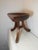 Brown Sculptural Stool from Mario Passanti, Italy, 1960s For Sale - Image 8 of 12