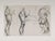 An original vintage Art Deco era charcoal nude figure study by William B. Pattengill. Charcoal on paper, unsigned but from...